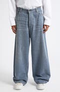 Balenciaga Baggy Fit Denim Stitch Jeans