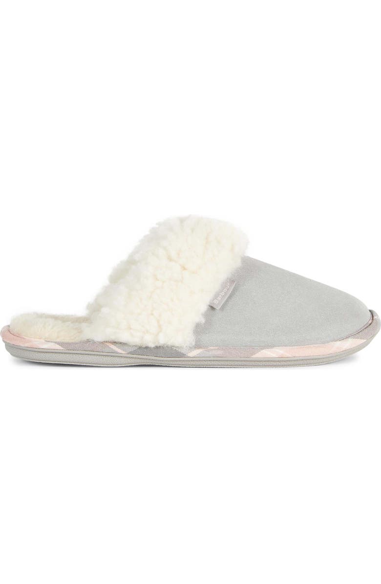 Barbour Lydia Faux Fur Slipper, Alternate, color,