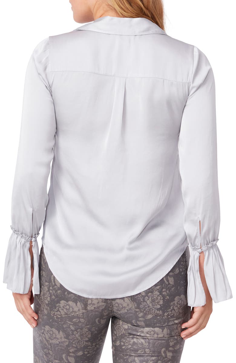 PAIGE Abriana Silk Shirt, Alternate, color,