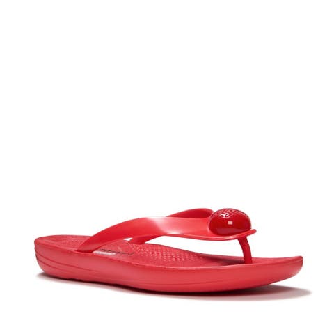 X Keith Haring Iqushion Button Flip-Flops