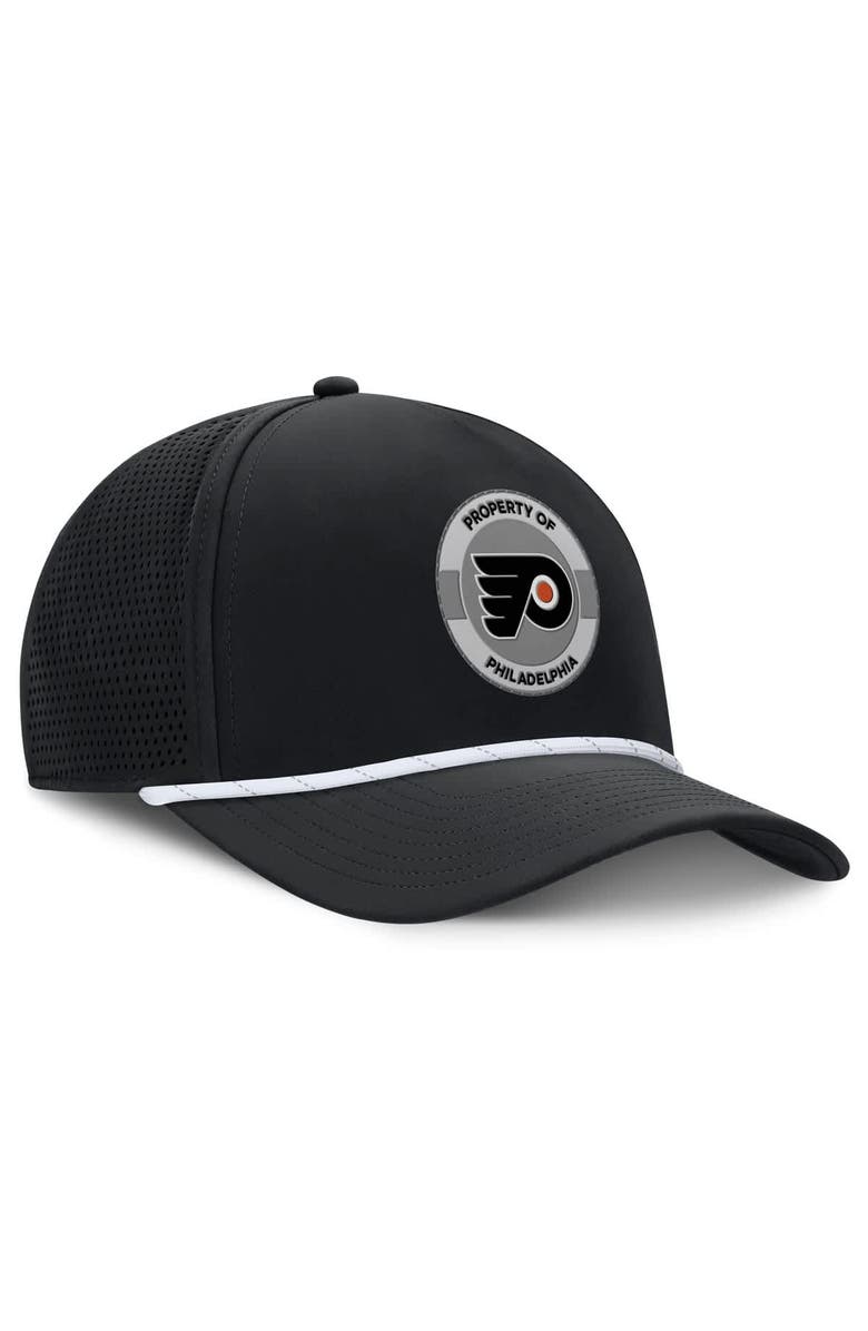 FANATICS Men's Fanatics Black Philadelphia Flyers Authentic Pro Rink Adjustable Hat, Alternate, color, Black