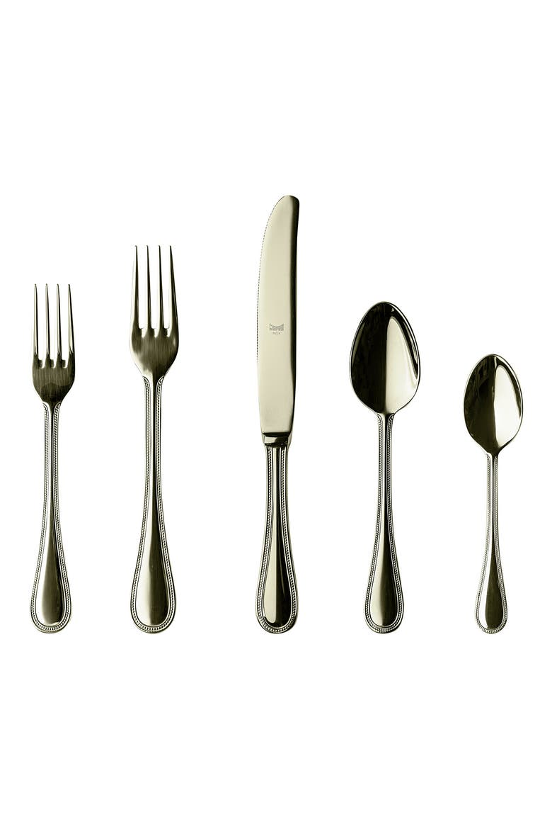 Perla 5-Piece Place Setting, Main, color, CHAMPAGNE