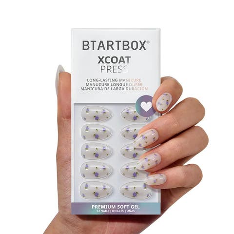 Press-on Nails Set Short Almond