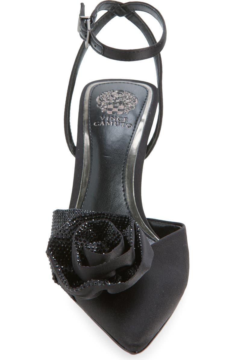 Vince Camuto Bonitaa Ankle Strap Pump, Alternate, color, Black