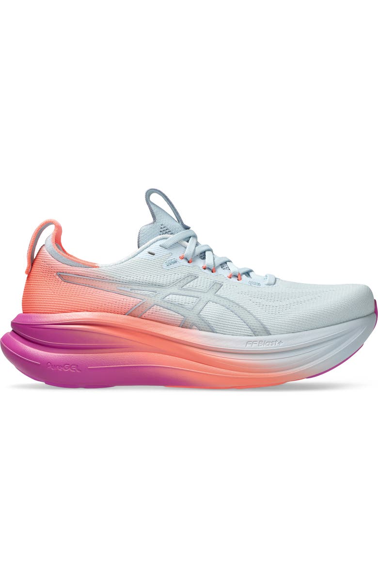 ASICS<sup>®</sup> GEL-NIMBUS<sup>®</sup> 28 Running Shoe, Alternate, color, Sky/ Digital Sakura