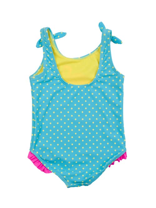 RUFFLEBUTTS RUFFLEBUTTS TODDLER GIRLS UPF50+ TIE SHOULDER ONE PIECE
