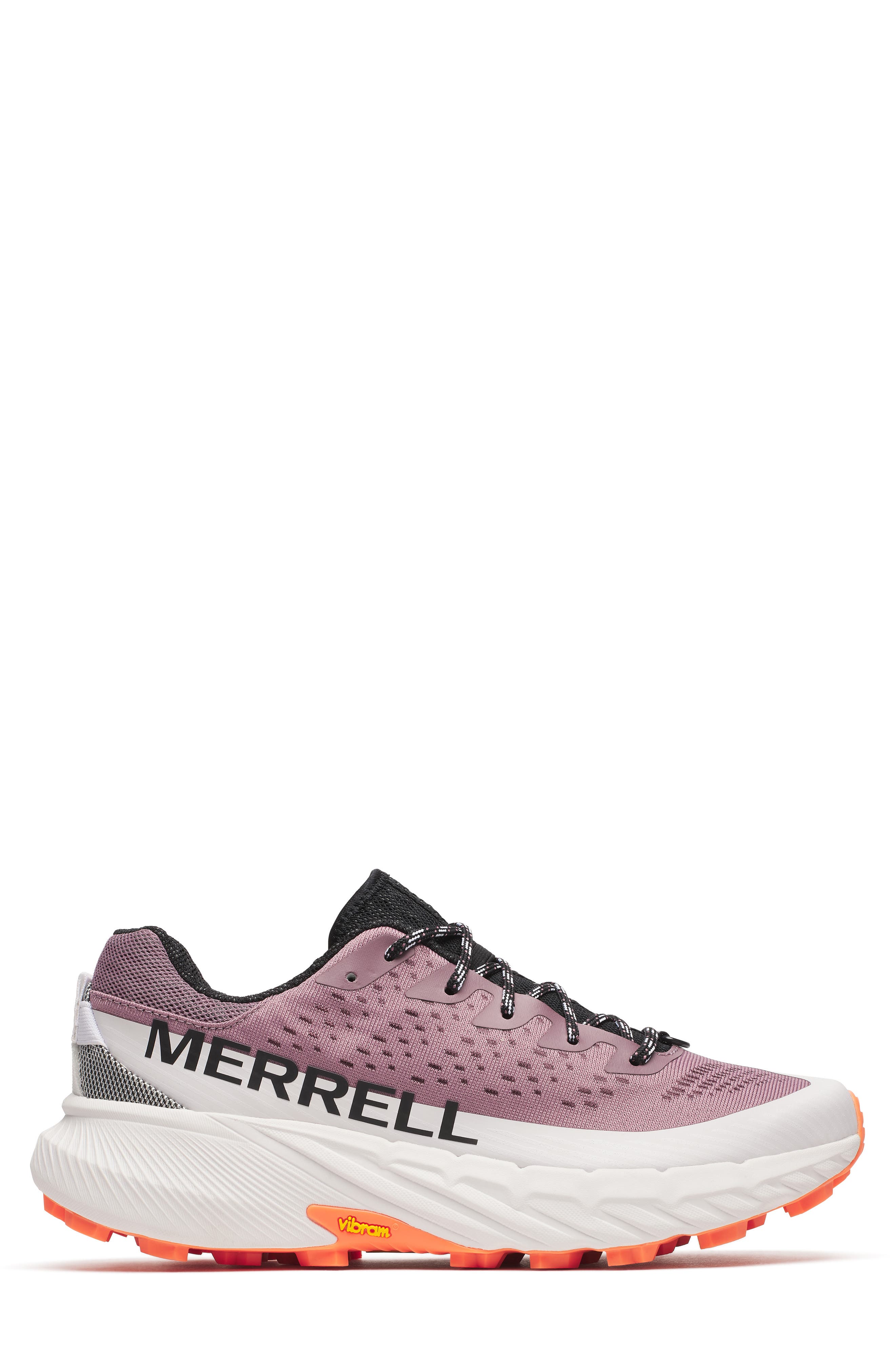 Merrell Agility Peak 5 Running Shoe, Alternate, color, Pale Cherry