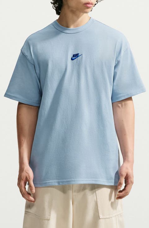 Sportswear Embroidered Swoosh Cotton T-Shirt