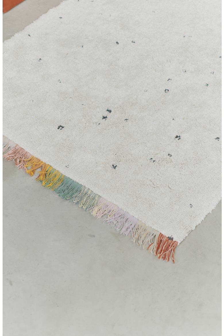 Stardust Cotton Blend Washable Rug, Alternate, color, NATURAL