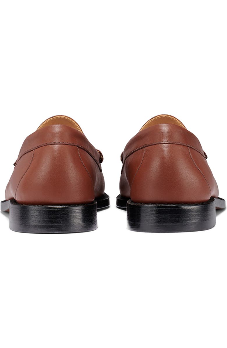 G.H.BASS Larson Woven Weejun Penny Loafer, Alternate, color, Dark Tan