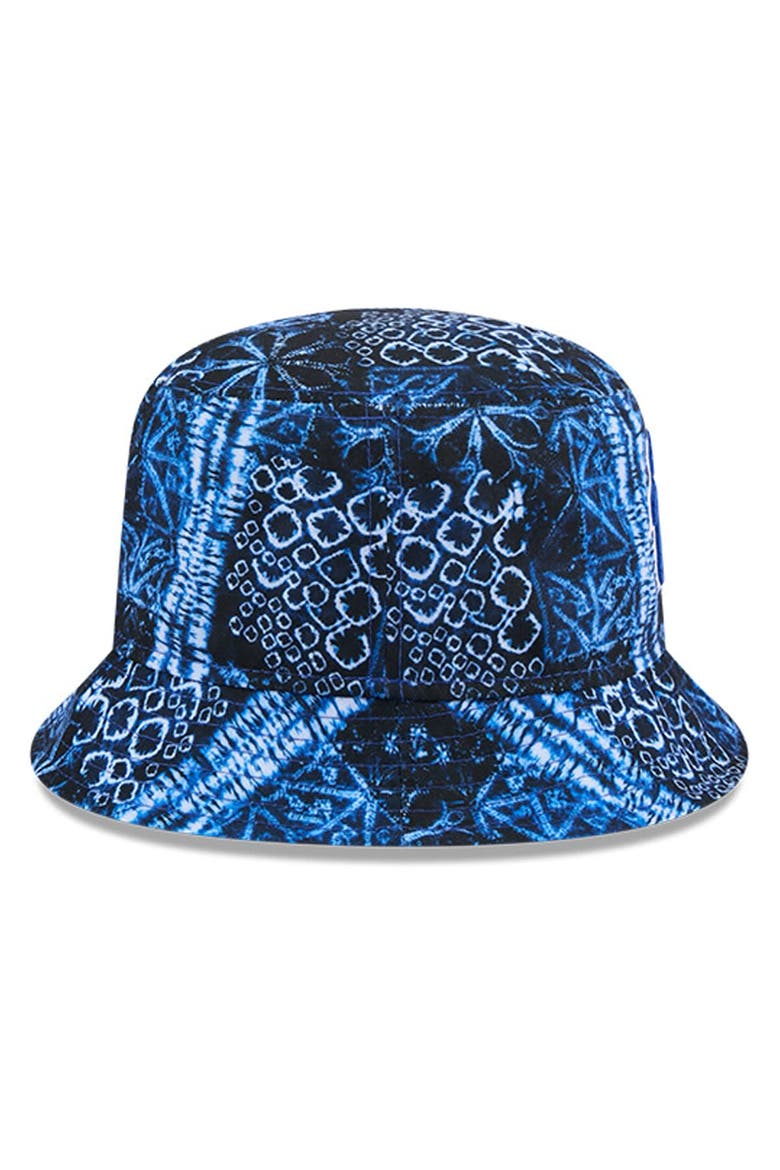 Men's New Era Royal Buffalo Bills Shibori Bucket Hat, Alternate, color, Royal