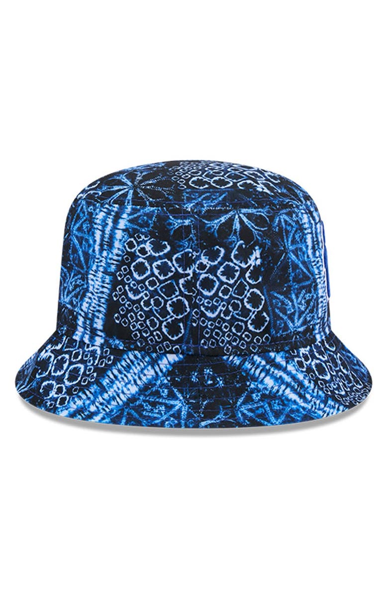 New Era Men's New Era Royal Buffalo Bills Shibori Bucket Hat, Alternate, color, Royal