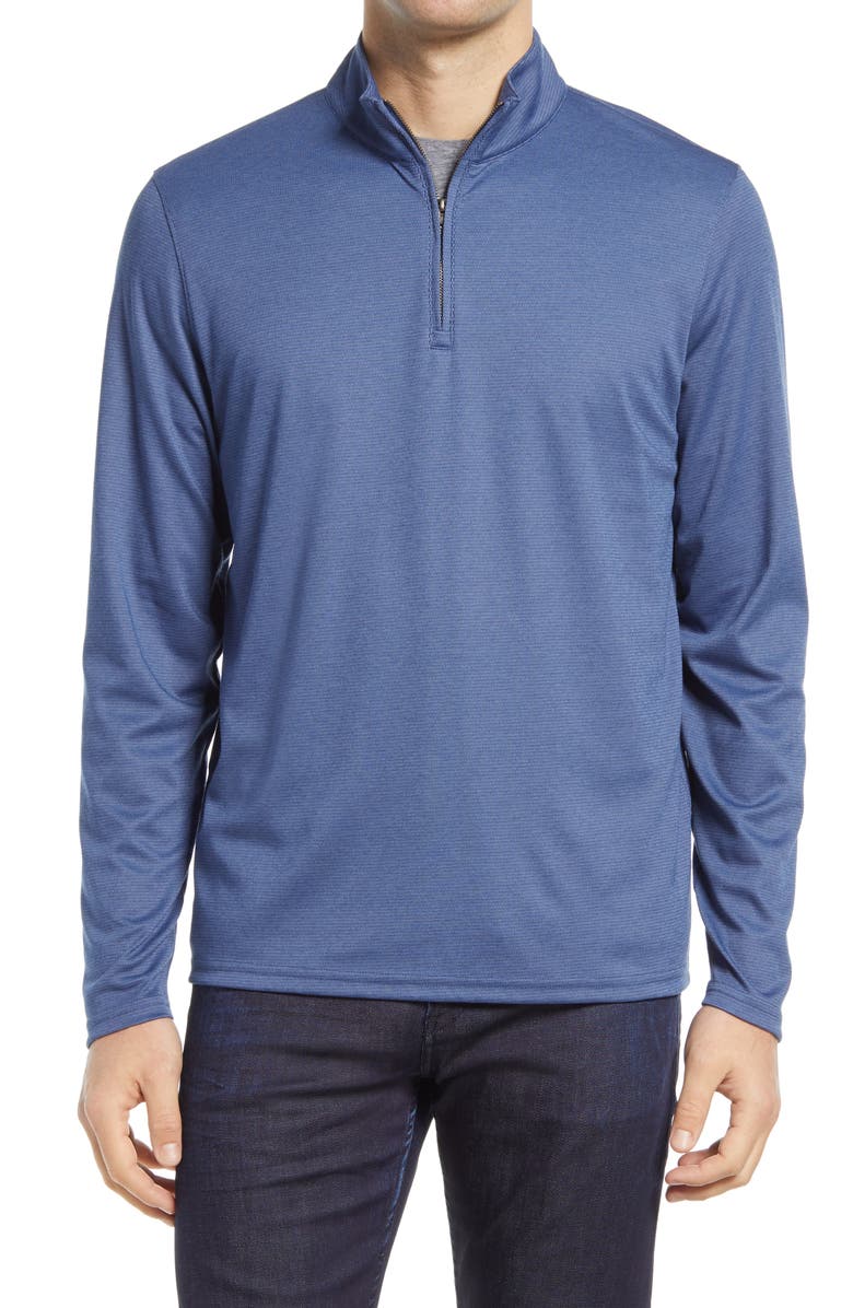 Zachary Prell Marion Regular Fit Quarter Zip Pullover, Main, color, 