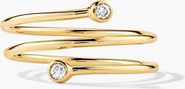MEJURI Diamond Coil Ring