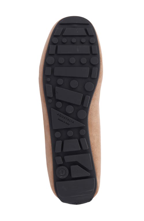 Aquatalia Qassidy Faux Fur Lined Flat In Neutral