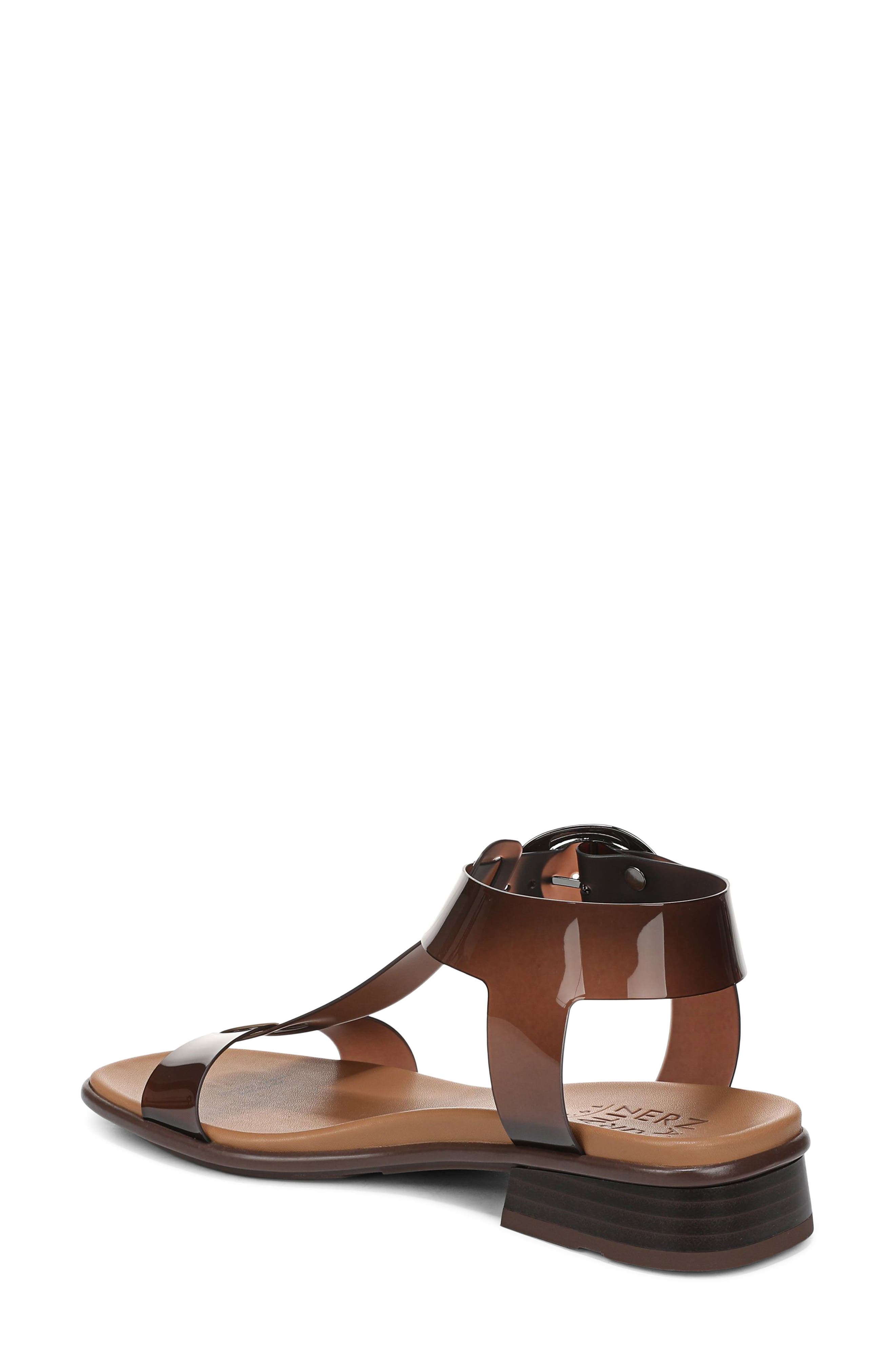 Naturalizer Brandy T-Strap Sandal, Alternate, color, Chocolate Bar Brown