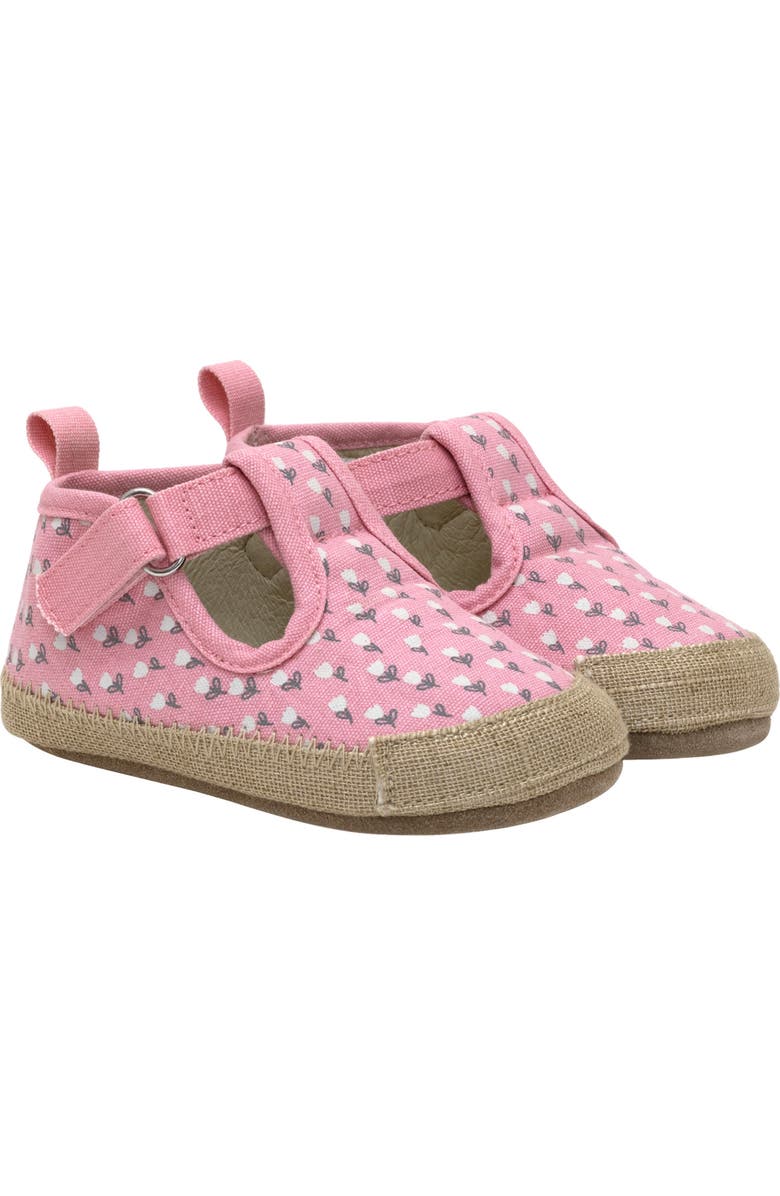 Robeez<sup>®</sup> Kids' Tulips Crib Shoes, Main, color, Pink