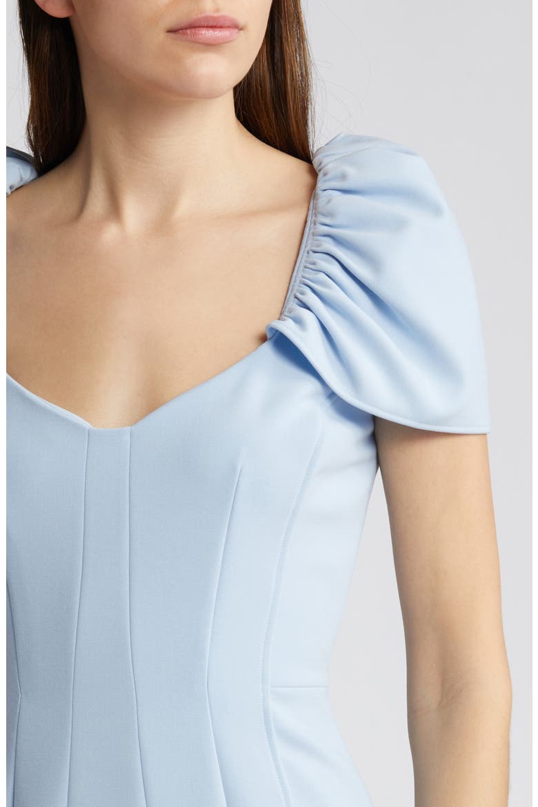 Whisper Flutter Sleeve Minidress, Alternate, color, 89-CASHMERE BLUE