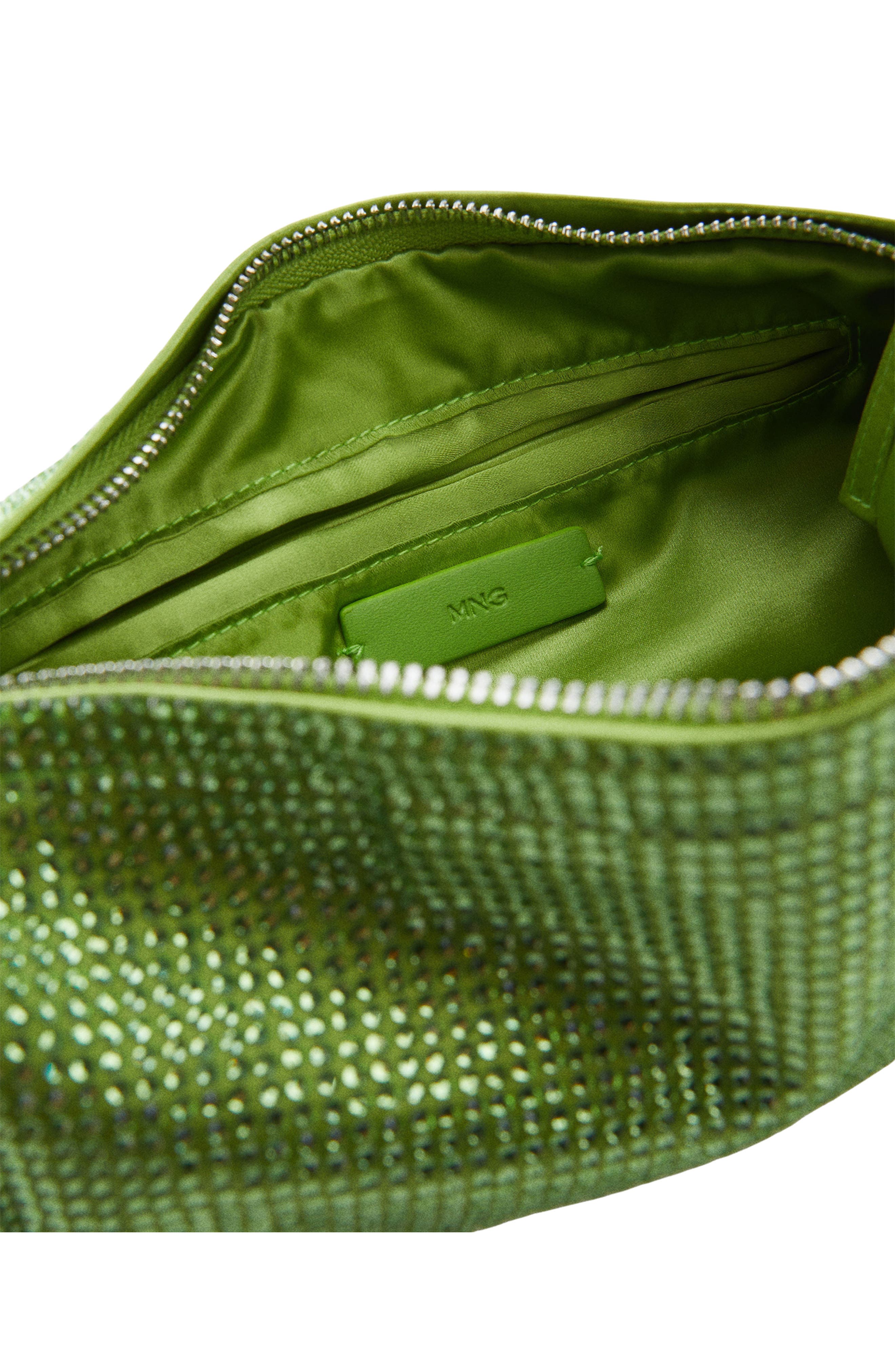 MANGO Crystal Top Handle Bag, Alternate, color, 