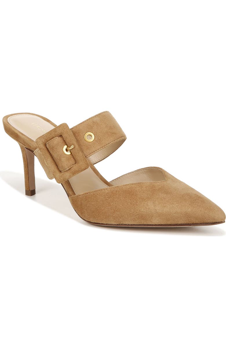 Veronica Beard Linley Pointed Toe Mule, Main, color, Latte