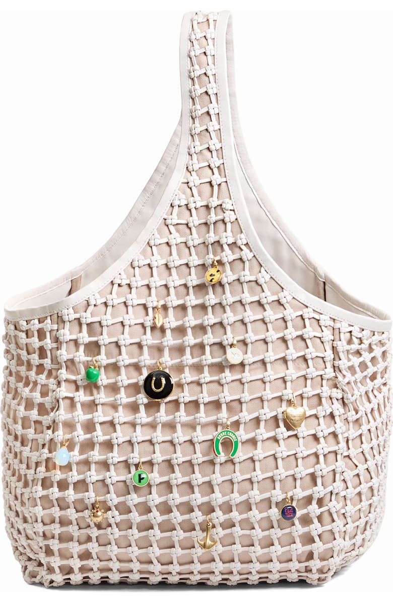 Clare V. Bando Woven Leather Tote, Alternate, color,