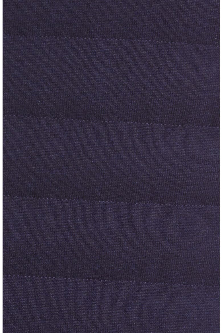 Cashmere Knit Down Vest, Alternate, color, CG750-NAVY