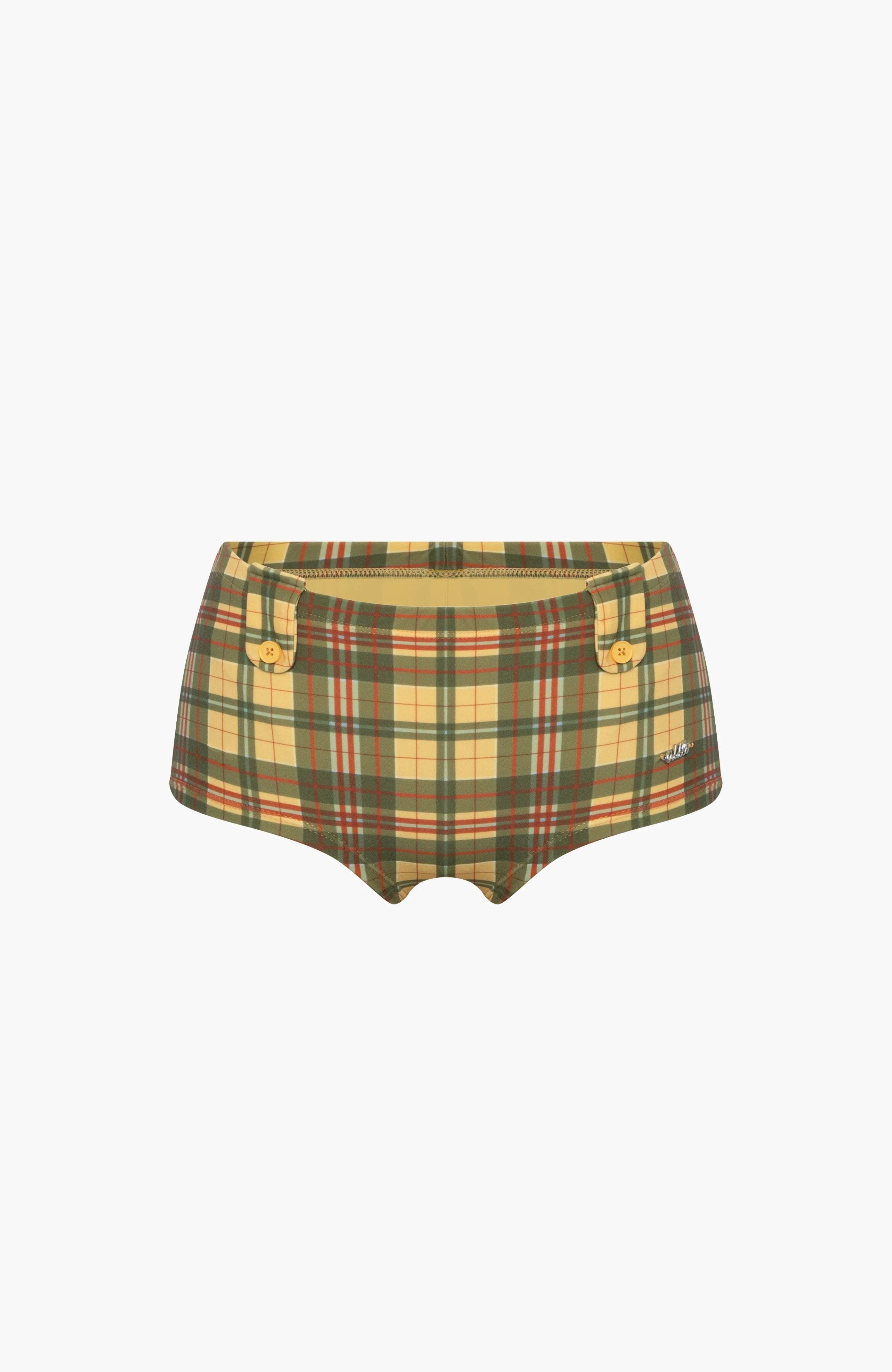 selected Yellow Green Plaid