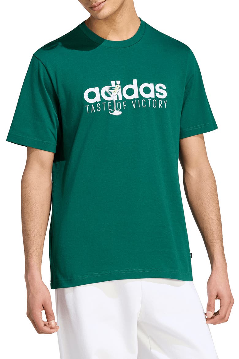 Taste Of Victory Graphic Tee, Main, color, COLLEGIATE GREEN