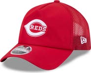 New Era Men's New Era Red Cincinnati Reds 2026 Batting Practice Alternate Apex 9FORTY Adjustable Hat