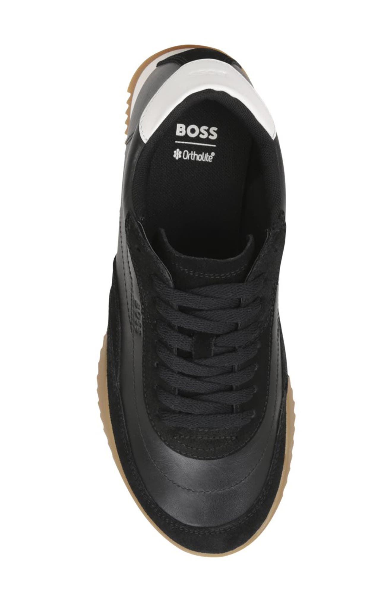 BOSS Carlynn Sneaker, Alternate, color, Black