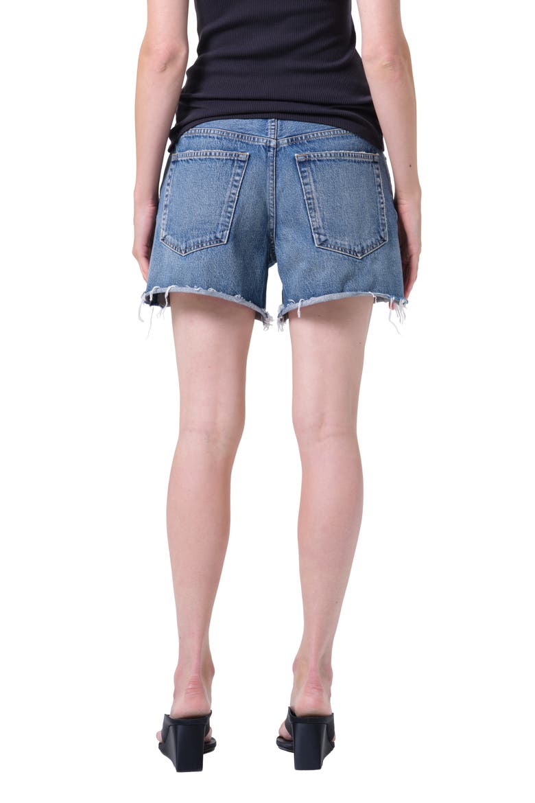 Nye Denim Cutoff Shorts, Alternate, color, BOUNTY MED CLASSIC WASH INDIGO