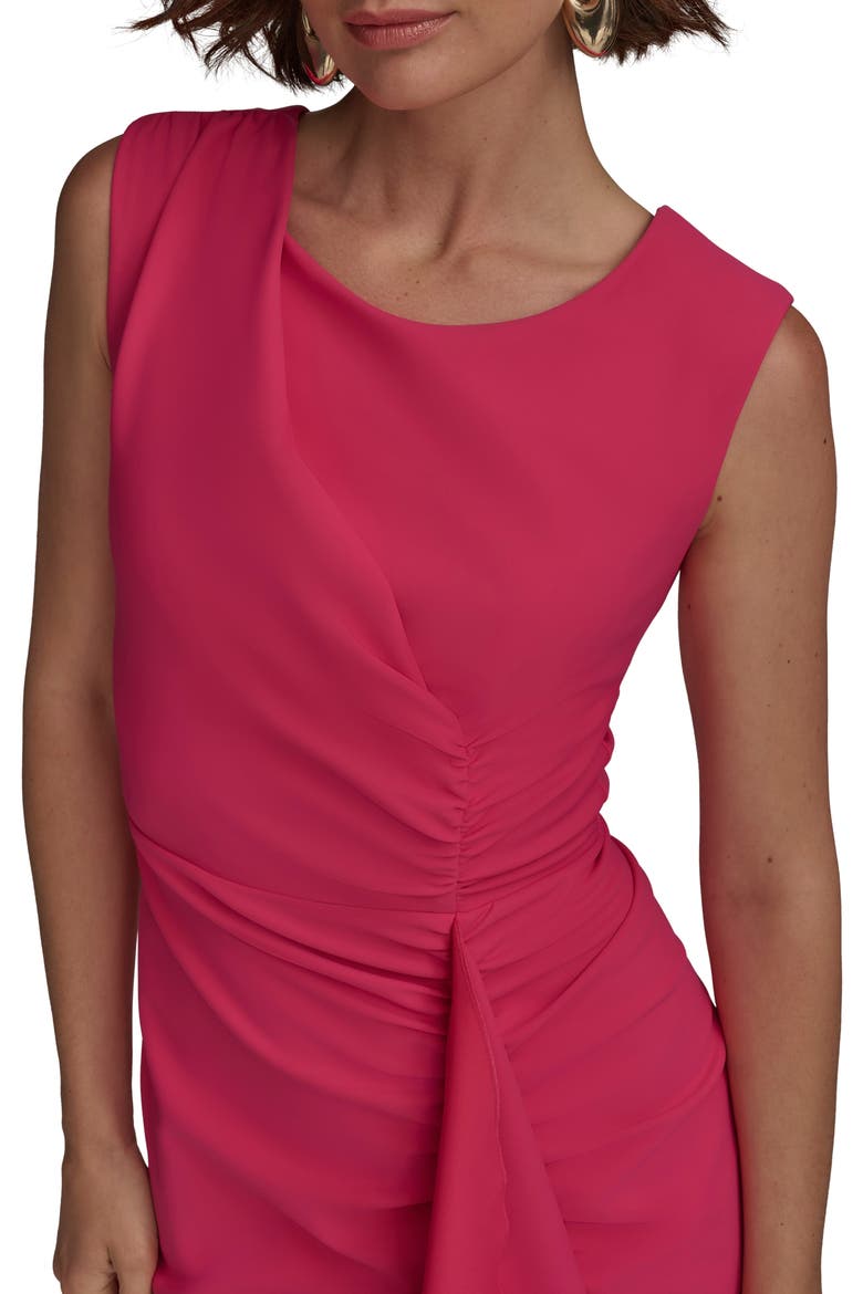 Side Ruched Sleeveless Minidress, Alternate, color, AUDACIOUS