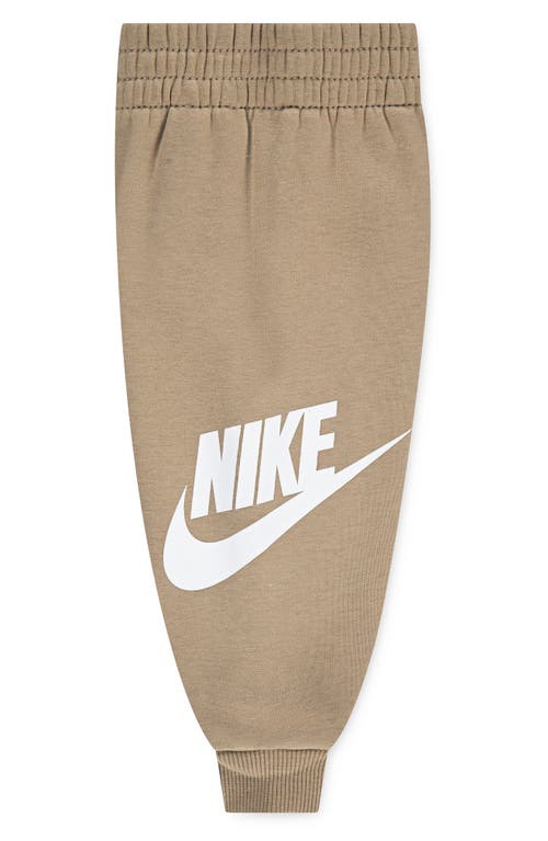Nike Club Fleece Hoodie & Joggers Set In Brown