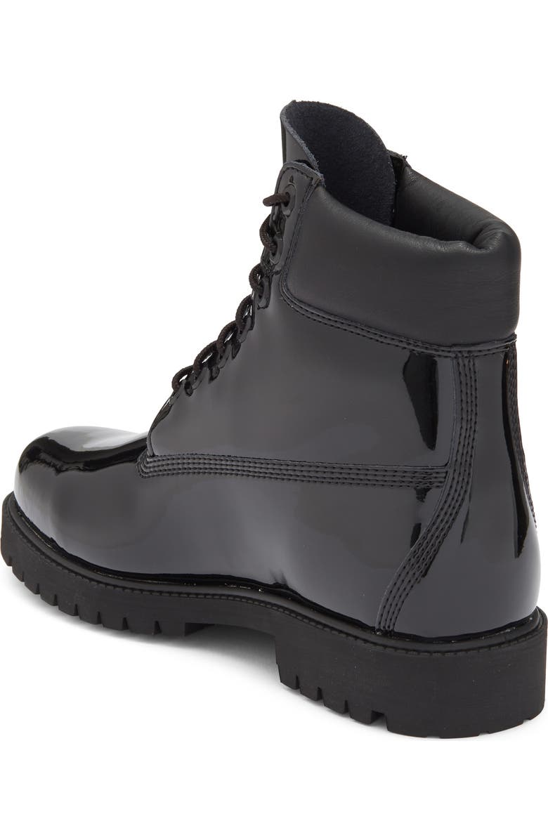Timberland Premium 6-Inch Waterproof Patent Boot, Alternate, color, Black Patent Leather