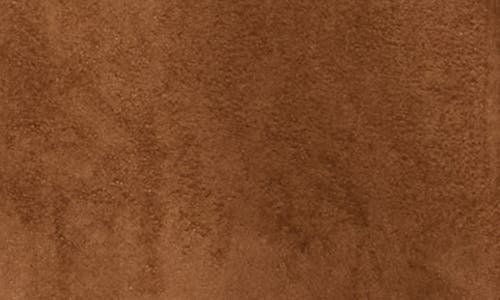 Lucky Brand Missy Faux Shearling Coat In Brown