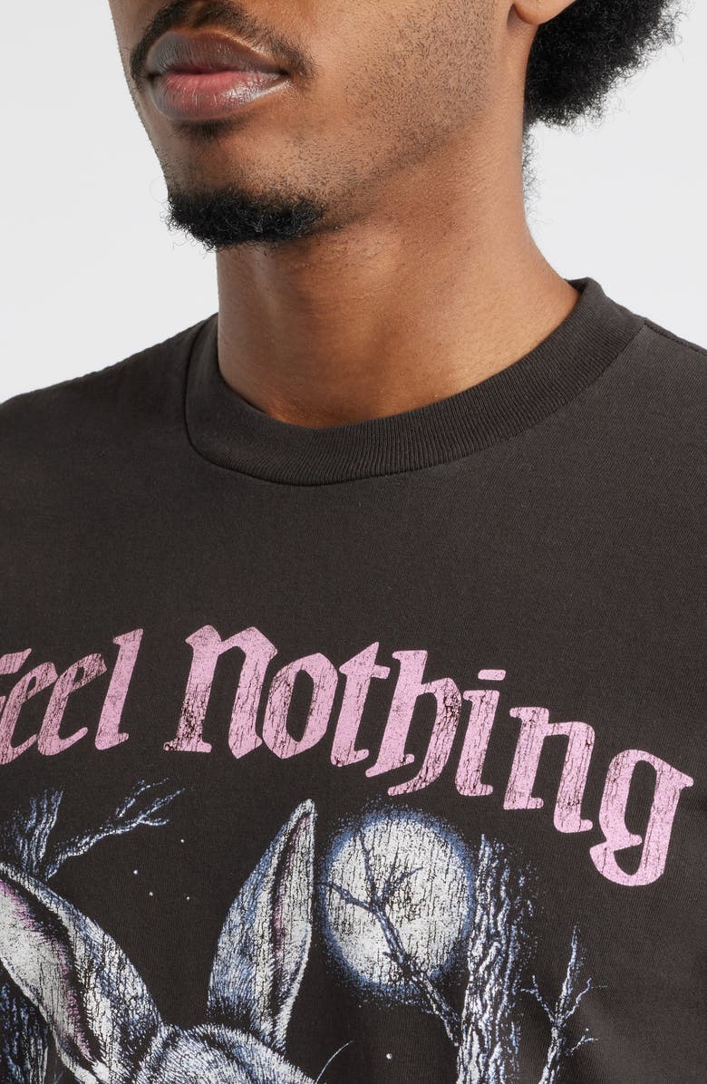 Club Vintage I Feel Nothing Graphic T-Shirt, Alternate, color, Vintage Black
