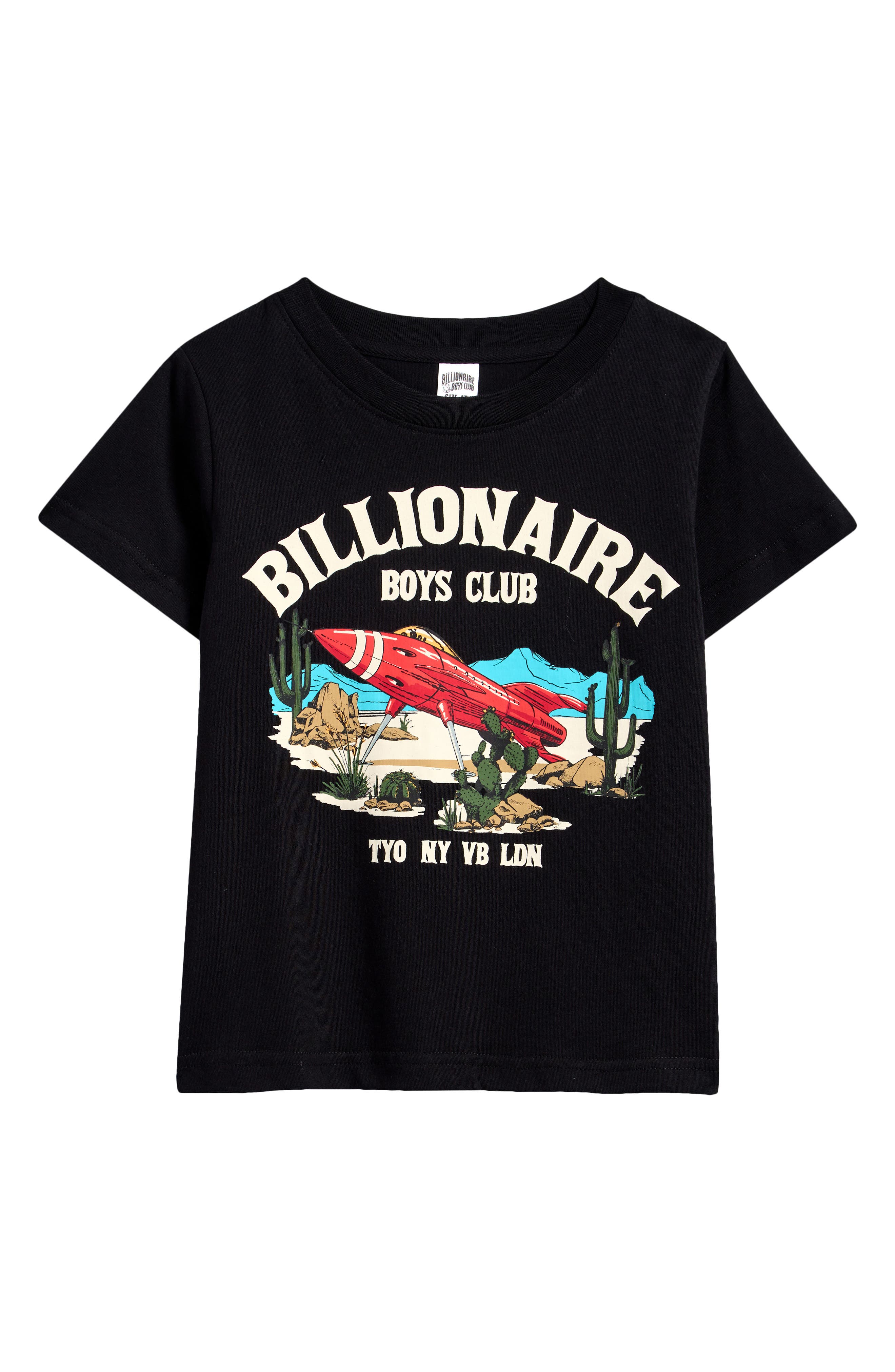 Billionaire Boys Club Kids' Desert Rocket Cotton Graphic T-Shirt