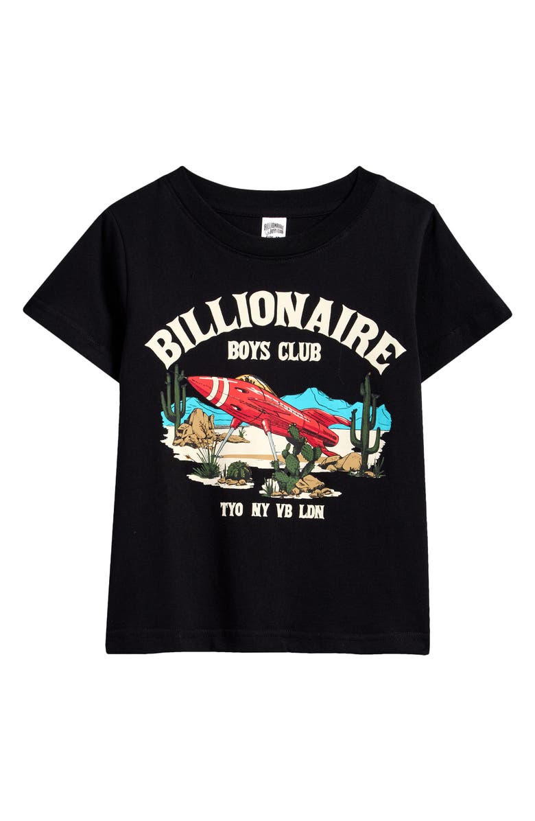 Billionaire Boys Club Kids' Desert Rocket Cotton Graphic T-Shirt, Main, color,