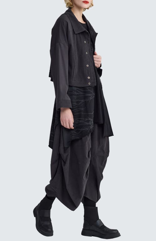 Luukaa Umbra Cropped Structured Jacket