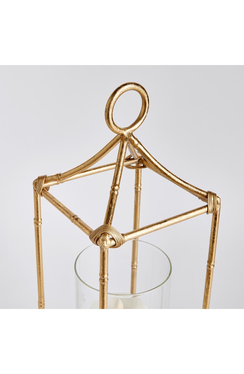 Napa Home & Garden Daphne Lantern Candle Holder Large, Alternate, color, Gold