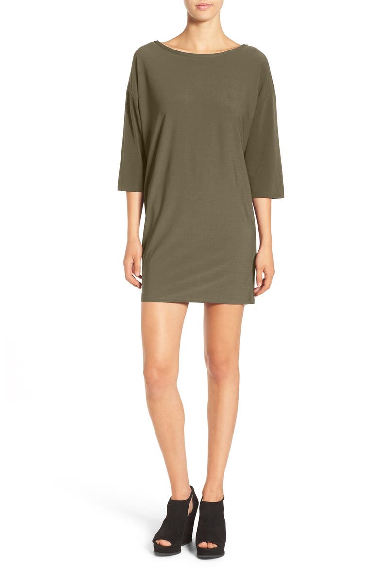 Dolman Dress, Main, color, OLIVE SARMA