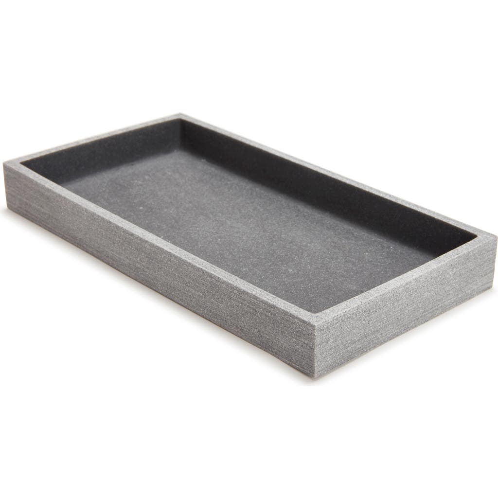 Kassatex Faux Slate Vanity Tray in Grey  product