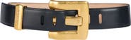 Balmain Anthem Belt 4.5Cm-Calfskin