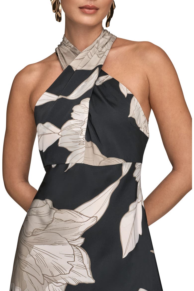 donna karan women's halter sheath dress Donna Karan Women's Halter Sheath Dress
