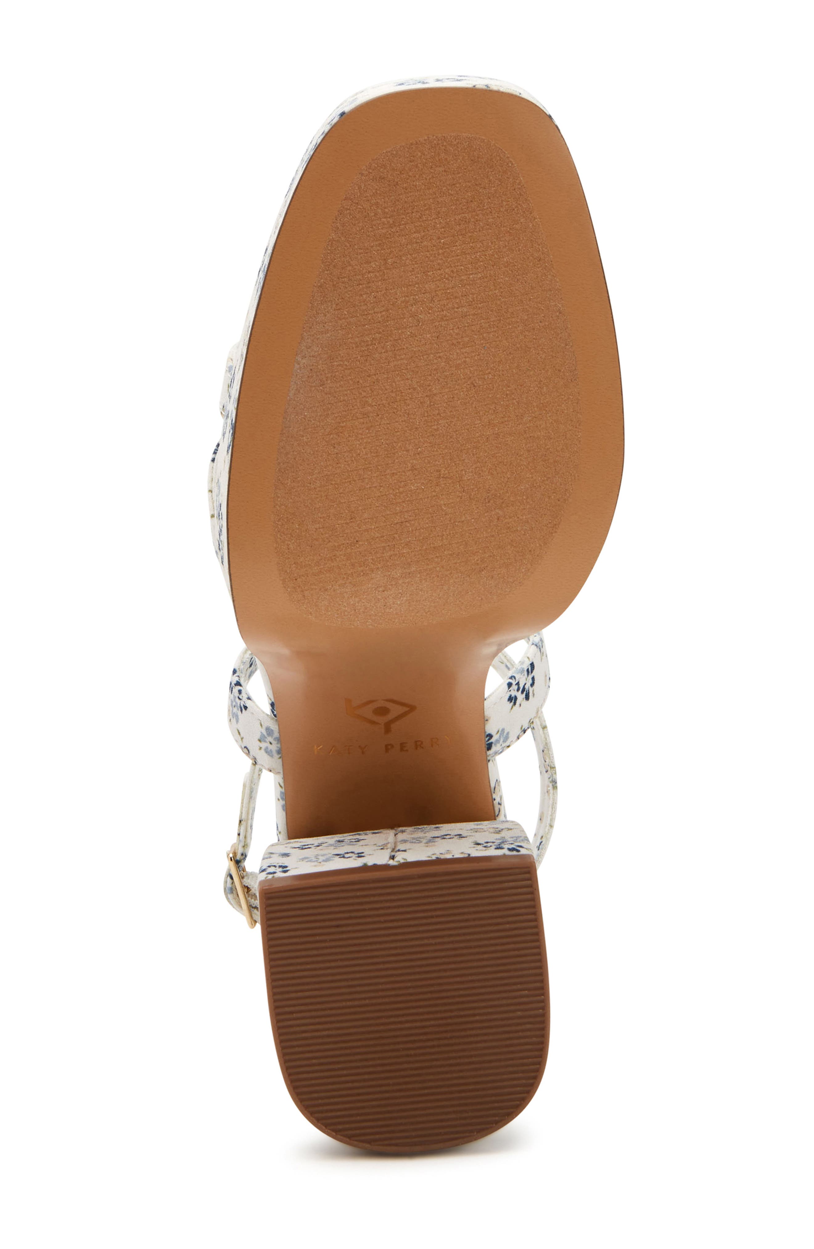 The Meadow Platform Sandal, Alternate, color, NAVY MULTI