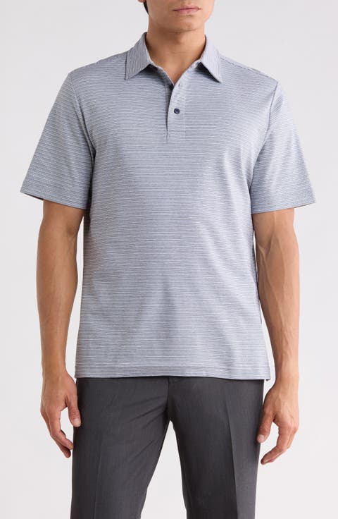 Stripe Cotton Polo