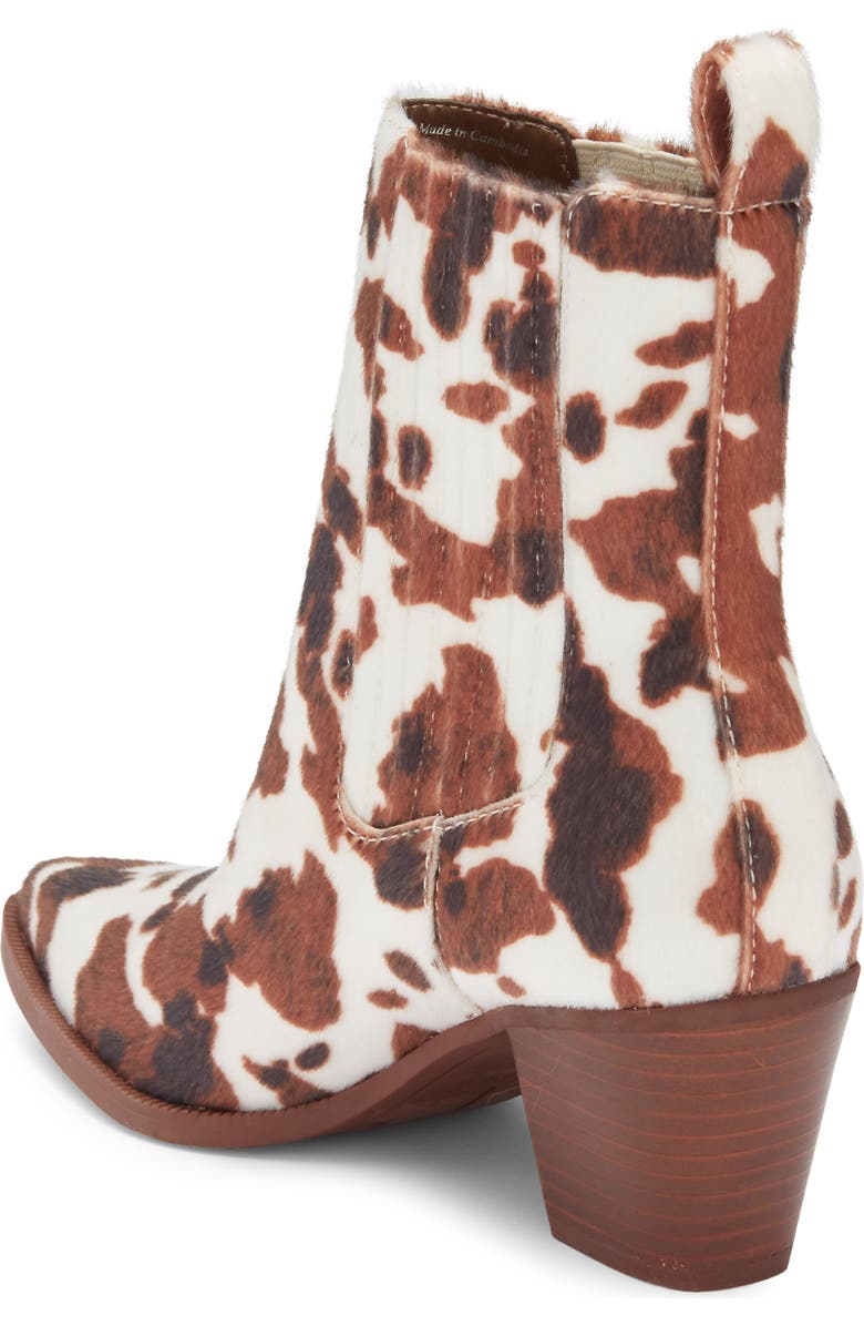 Dolce Vita Stacia Bootie, Alternate, color, Cocoa Faux Calf Hair