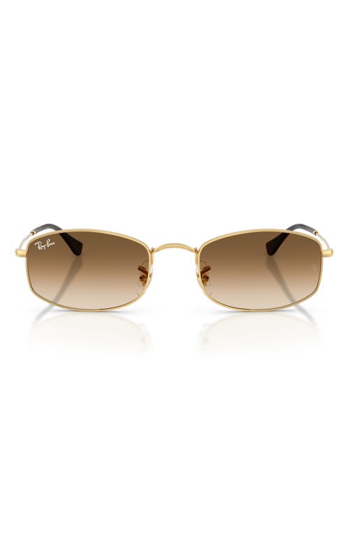 Ray Ban Ray-ban 55mm Gradient Irregular Sunglasses In Multi
