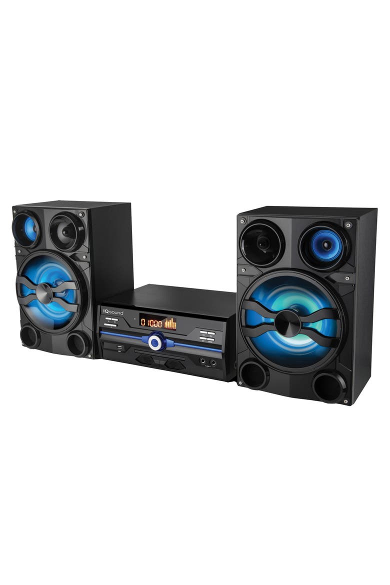 Premium HiFi Audio System with Bluetooth, Alternate, color, Black