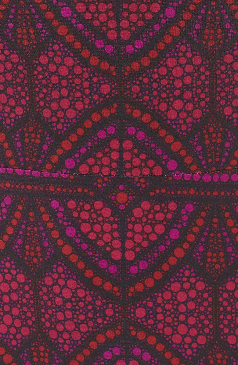 Maggy London Print Jersey Sheath Dress, Alternate, color,